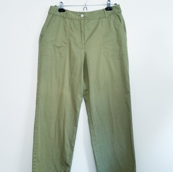 Tommy Bahama Stretch Olive Green Pants - Picture 8 of 16